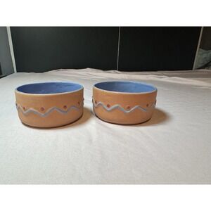 Set Of 2 HIMARK RED CLAY BOWLS Terra Cotta Made‎ In Portugal